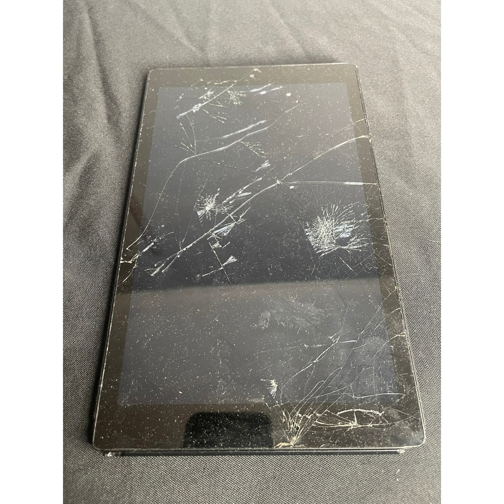 Amazon Fire HD 8 9th Gen Tablet Black M2V3R5 Cracked Screen For Parts Repair